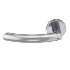 Novadoors Türgriff Nova Amico, rosettenlos, Smart2Lock, Edelstahl, links