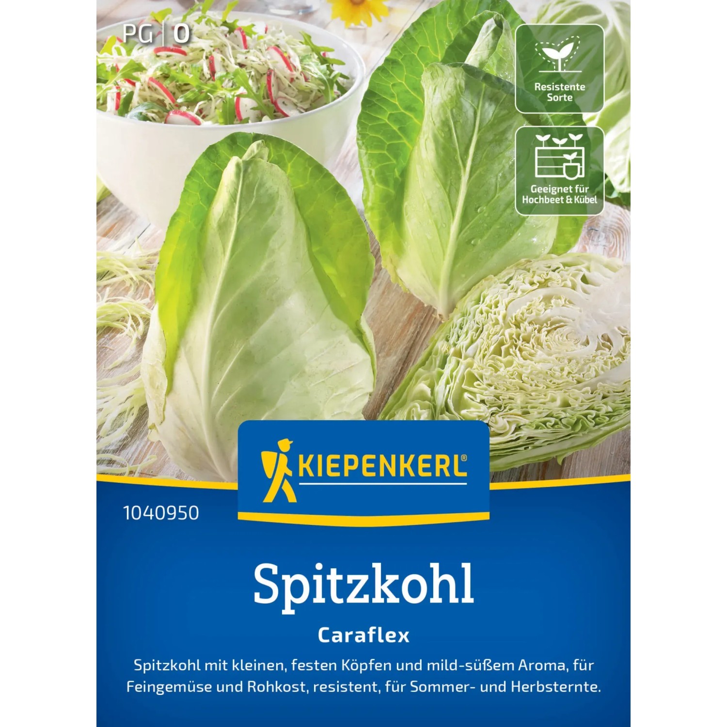 Kiepenkerl Spitzkohl "Caraflex" F1-Hybride
