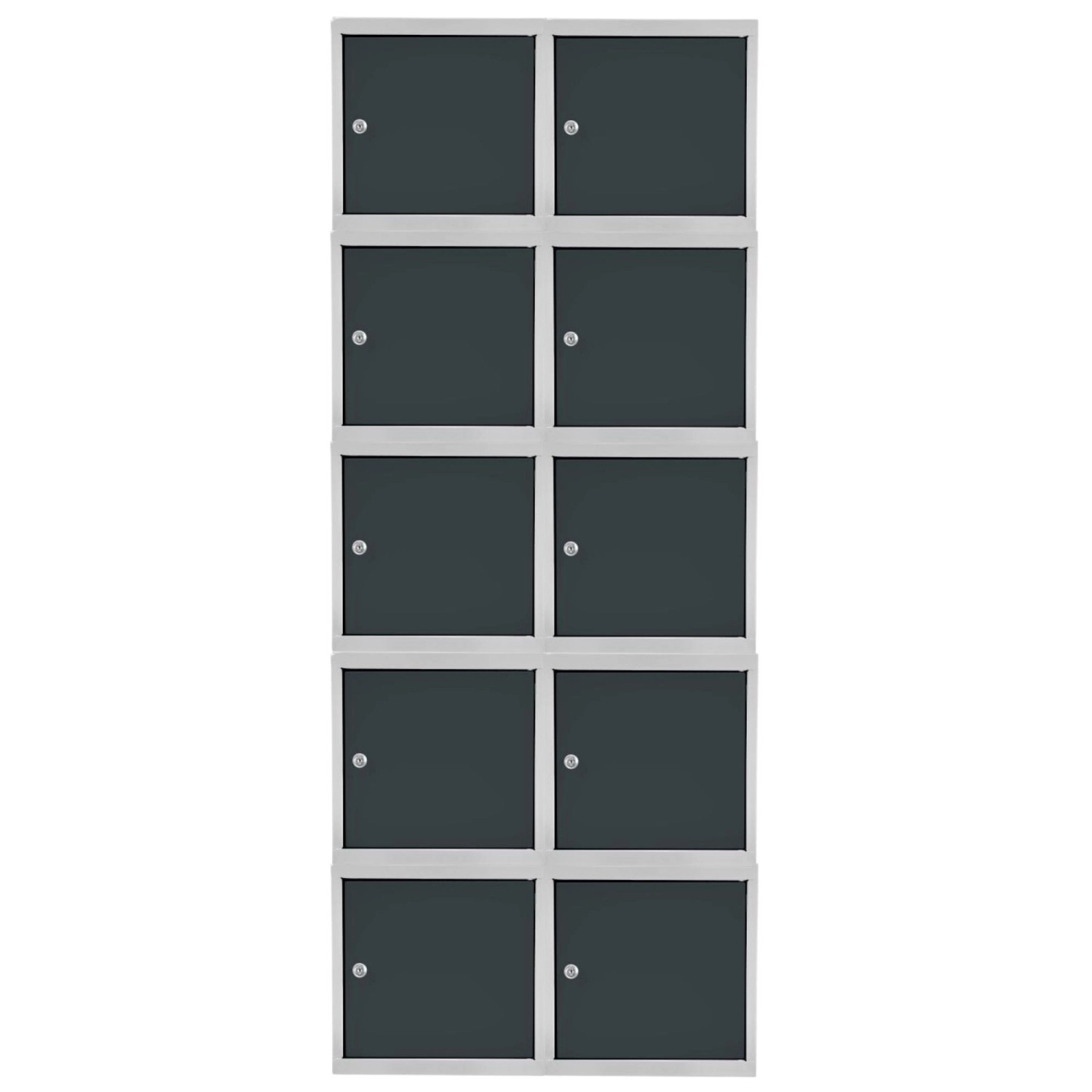 PROREGAL Mega Deal 10x Schließfachwürfel Blocky Mit Zylinderschloss & 2 Sch günstig online kaufen