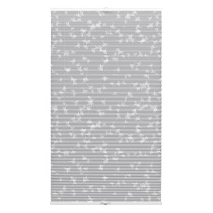 Gardinia EasyFix Plissee Japandi Oyster Mushroom, 60x130cm, zur Fensterdekoration und als Sichtschutz.