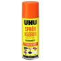 Uhu Sprühkleber, 200ml Dose, transparent und permanent für Papier, Karton, Kunststoffe und Styropor®.