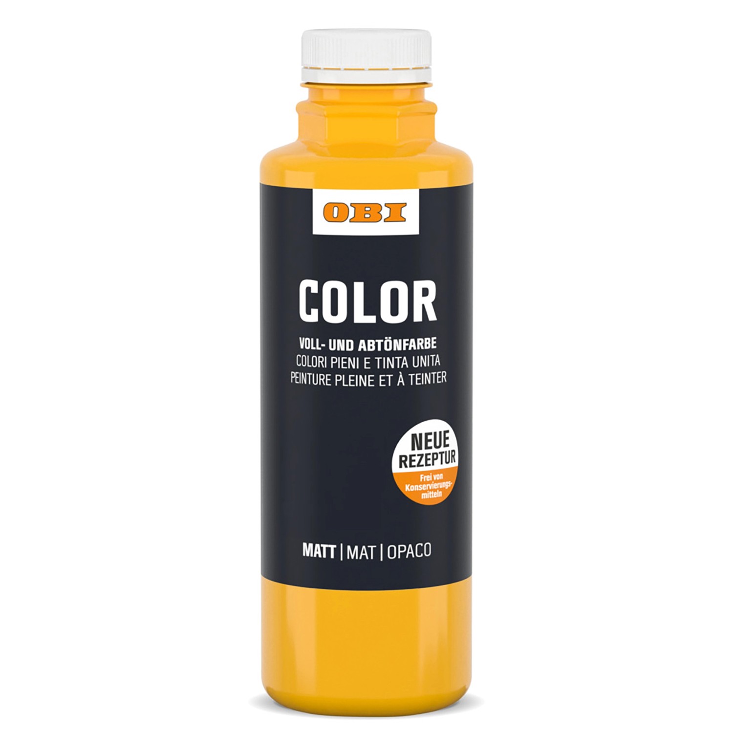 OBI Color Voll- und Abtönfarbe 500 ml Gold-Gelb