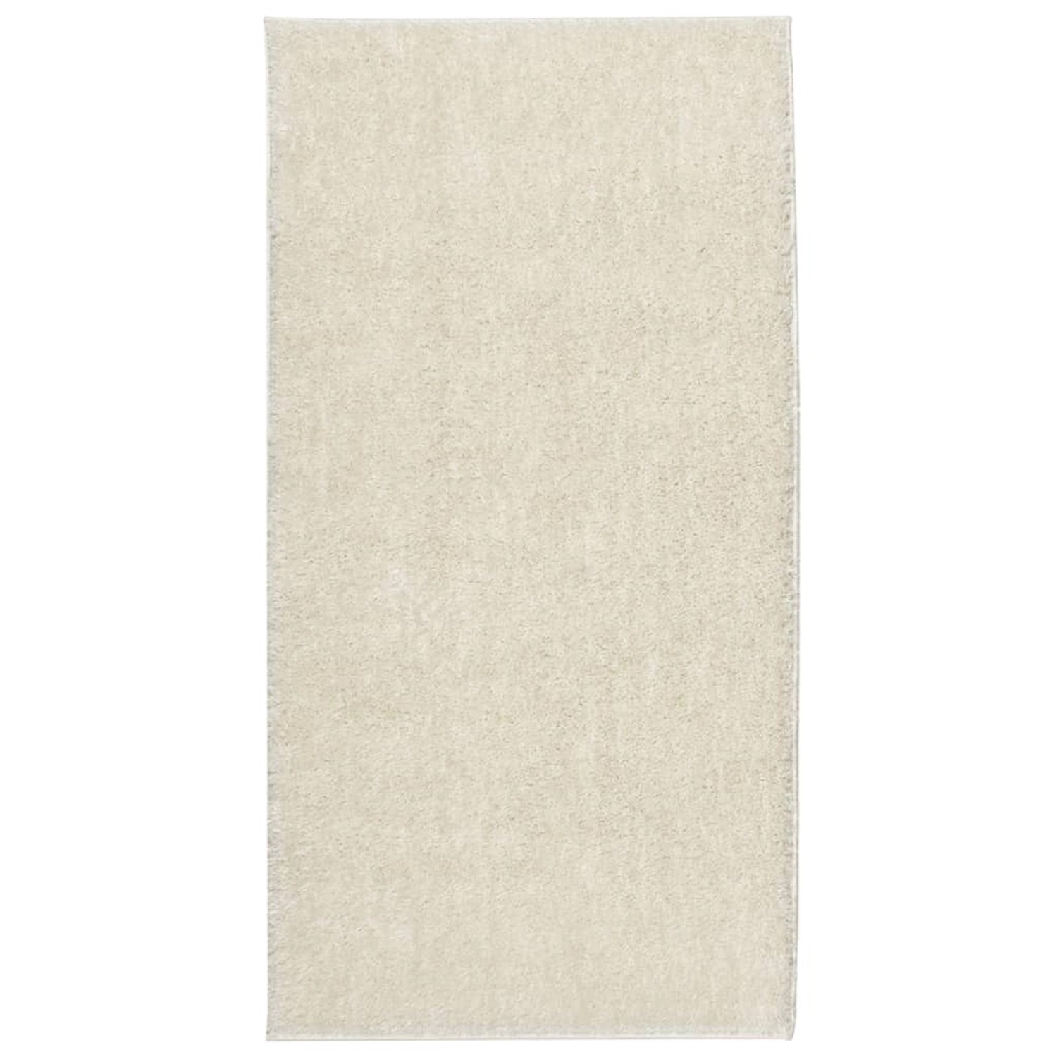 vidaXL Teppich Istan Hochflor Glänzend Creme 100x200 Cm 1932662 günstig online kaufen