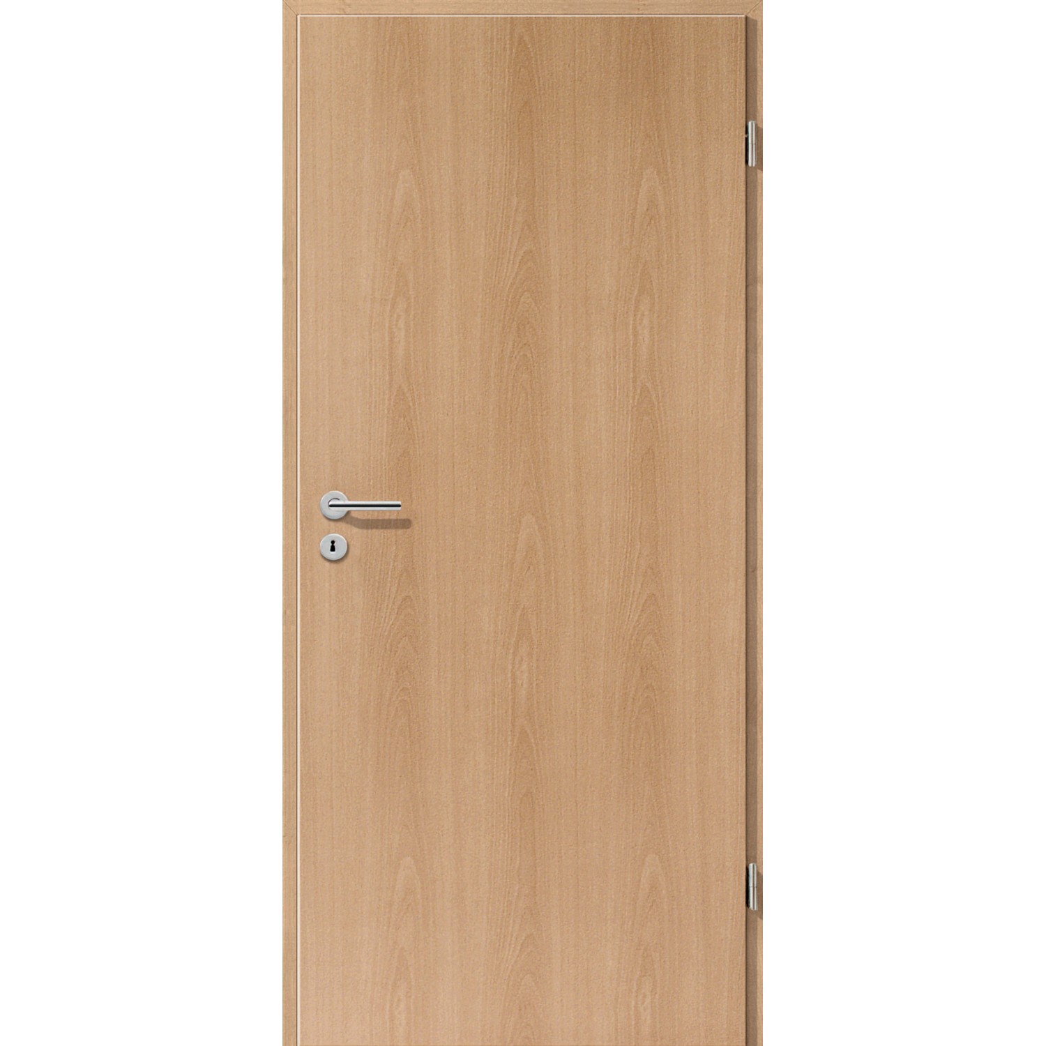 Zimmertür Dekor Buche Blumig Holznachb. (GA88) 86 cm x 198,5 cm Anschlag R