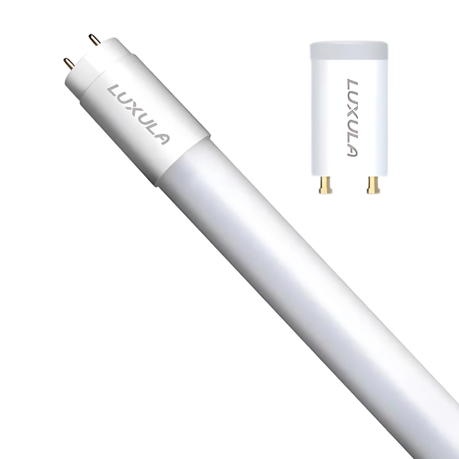 LUXULA LED T8 Röhre 120cm 160Lm/W 18W 2860Lm 6000K Kaltweiß mit Brücke Hohe Effizienz