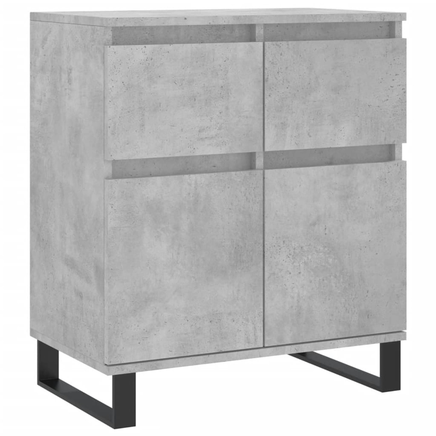 vidaXL Sideboard Betongrau 60x35x70 cm Holzwerkstoff 831128 günstig online kaufen