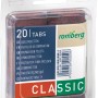 Romberg Kokos Quelltabletten, 20 Stück im Blister für die Pflanzenanzucht.