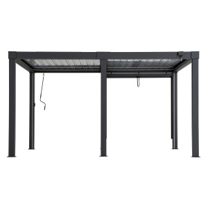 Sunjoy Rollo für Multi-Pergola Matterhorn 2m, Textilrollo für Terrassenüberdachung.