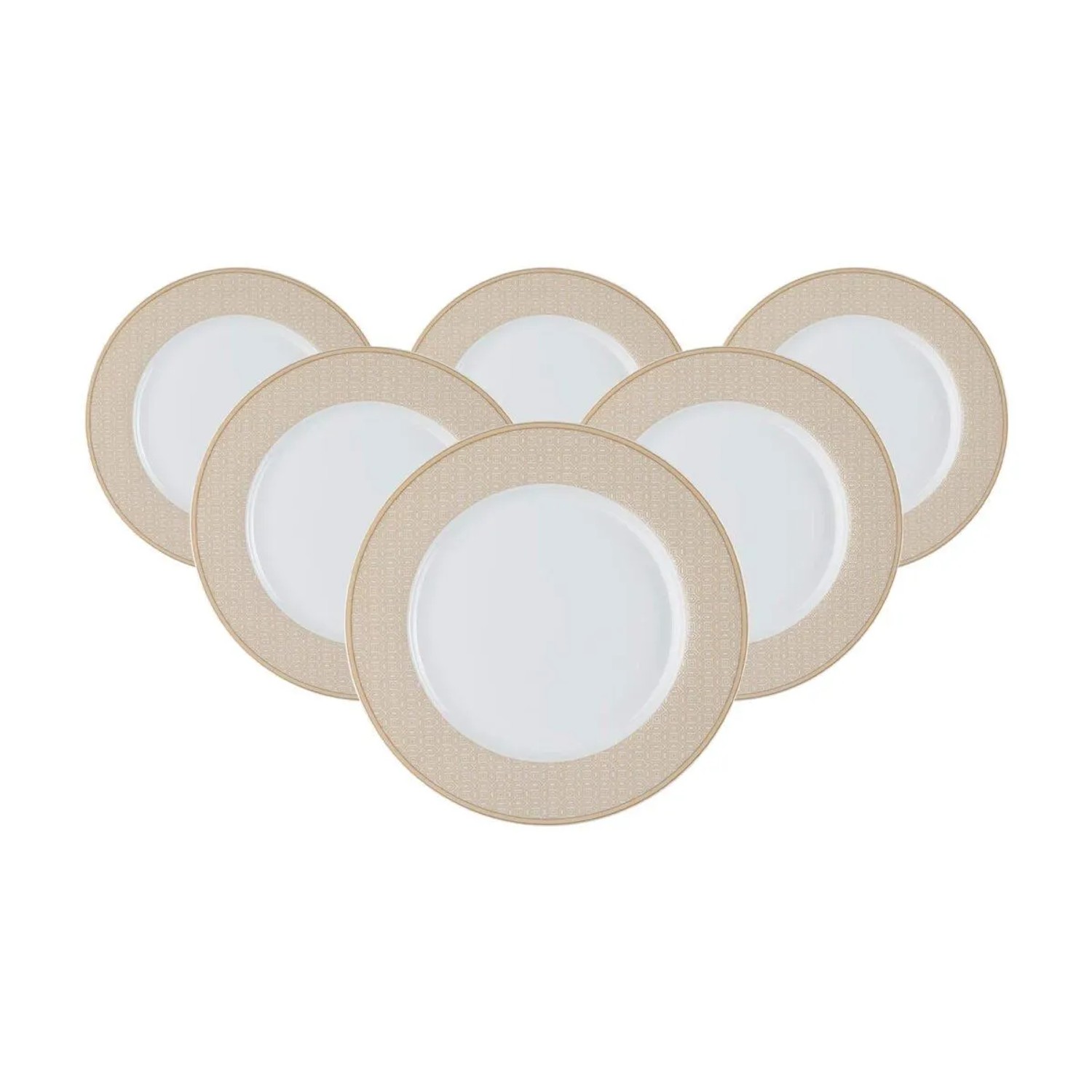 Ritzenhoff & Breker Geo Frühstücksteller 20,5 cm 6er Set
