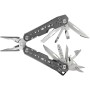 Gerber Multi-Tool Truss mit 17 Werkzeugen, geöffnet. Multifunktionswerkzeug mit Zange, Messer, Schraubendreher und mehr.