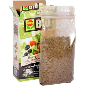 Compo Bio Beeren Langzeit-Dünger mit Schafwolle 750 g