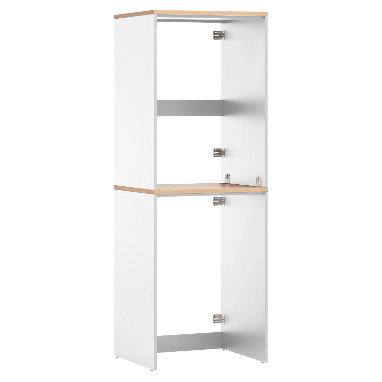 Schildmeyer Umbauschrank-Set Solea 96 cm x 60 cm x 67,1 cm Weiß-Matt 2-tlg. günstig online kaufen