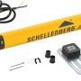 Schellenberg Funk-Rolladenmotor Maxi Premium 40 Nm mit Zubehör für Rollladensteuerung.