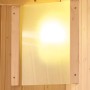 Karibu Saunaleuchte Premium mit sandgestrahltem Glas, Teil der Saunaöfen & Zubehör Kategorie.