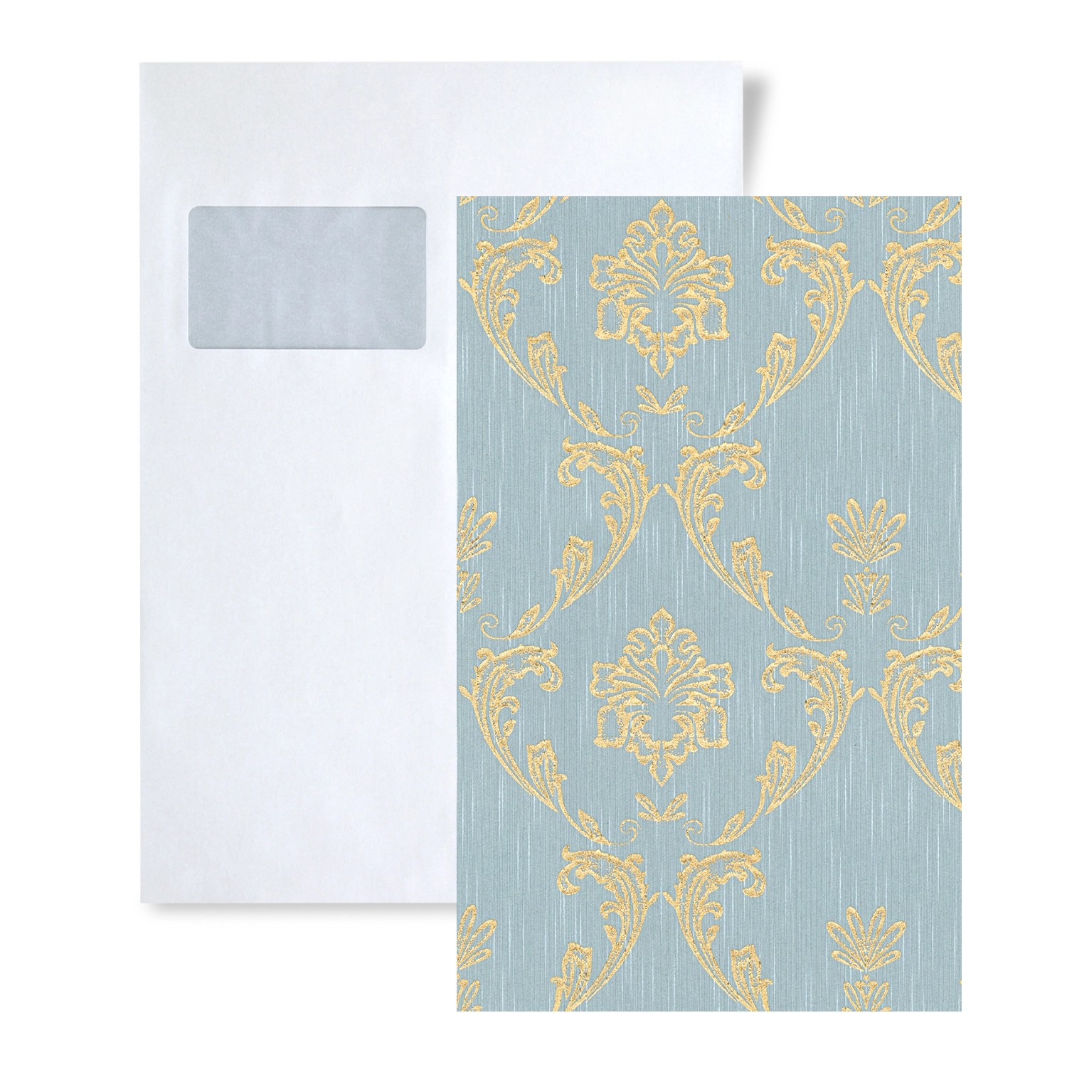 PROFHOME 1 MUSTERSTÜCK S-306586-GU DIN A4 MUSTER der Ornament Tapete günstig online kaufen