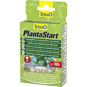 Tetra PlantaStart Pflanzendünger Tabletten für Aquarienpflanzen, 12 Stück.