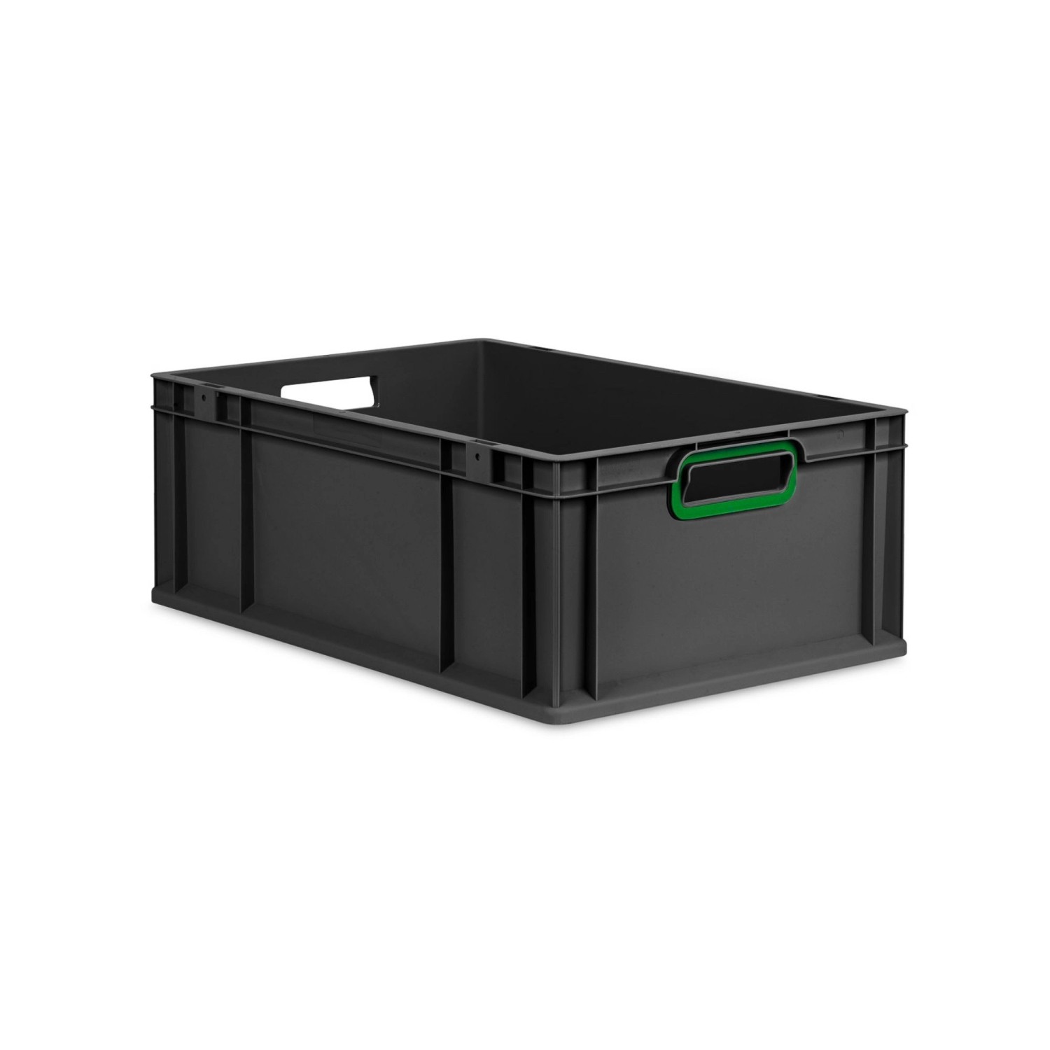 PROREGAL Eurobox Nextgen Color HxBxT 22x40x60cm 44 Liter Griffe Grün Offen günstig online kaufen