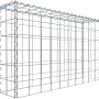 Gabiona Gabione-Anbaukorb Typ 3, 60x100x20cm, Maschenweite 10x10cm, aus verzinktem Drahtgitter.