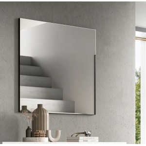 Inn.Furn Garderobenspiegel Grau 80 x 73 cm Wandspiegel Cooper