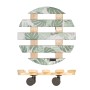 Wagner Multi Roller GH0641, Rolluntersetzer mit Dschungel-Motiv, Ø 30 cm, 100 kg Tragkraft.