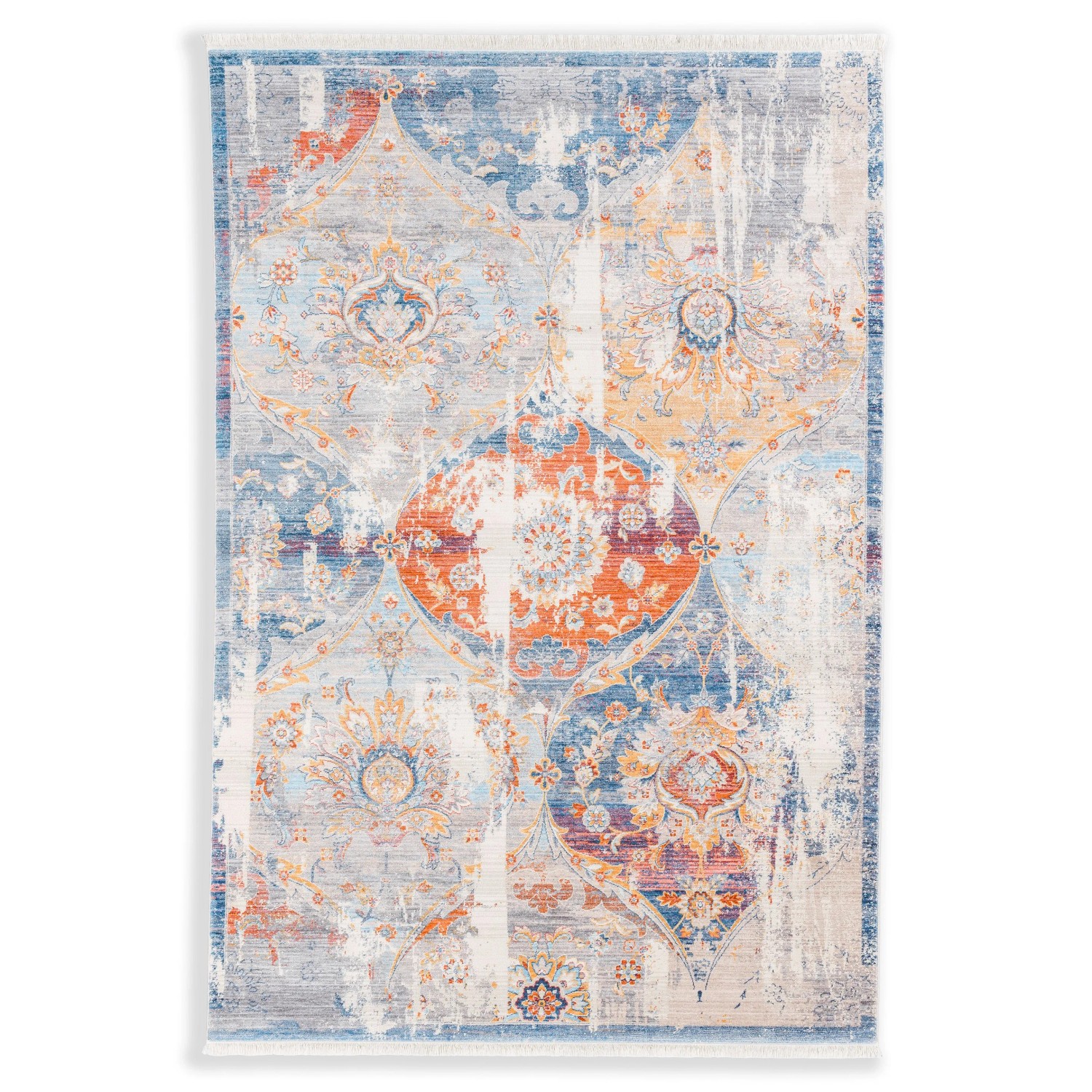 Schöner Wohnen Teppich Mystik 200 cm x 285 cm Silber