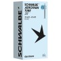 Schwalbe Aerothan Fahrradschlauch 28 Zoll, 52g, in hellblauer Verpackung mit 80mm Clik Ventil.