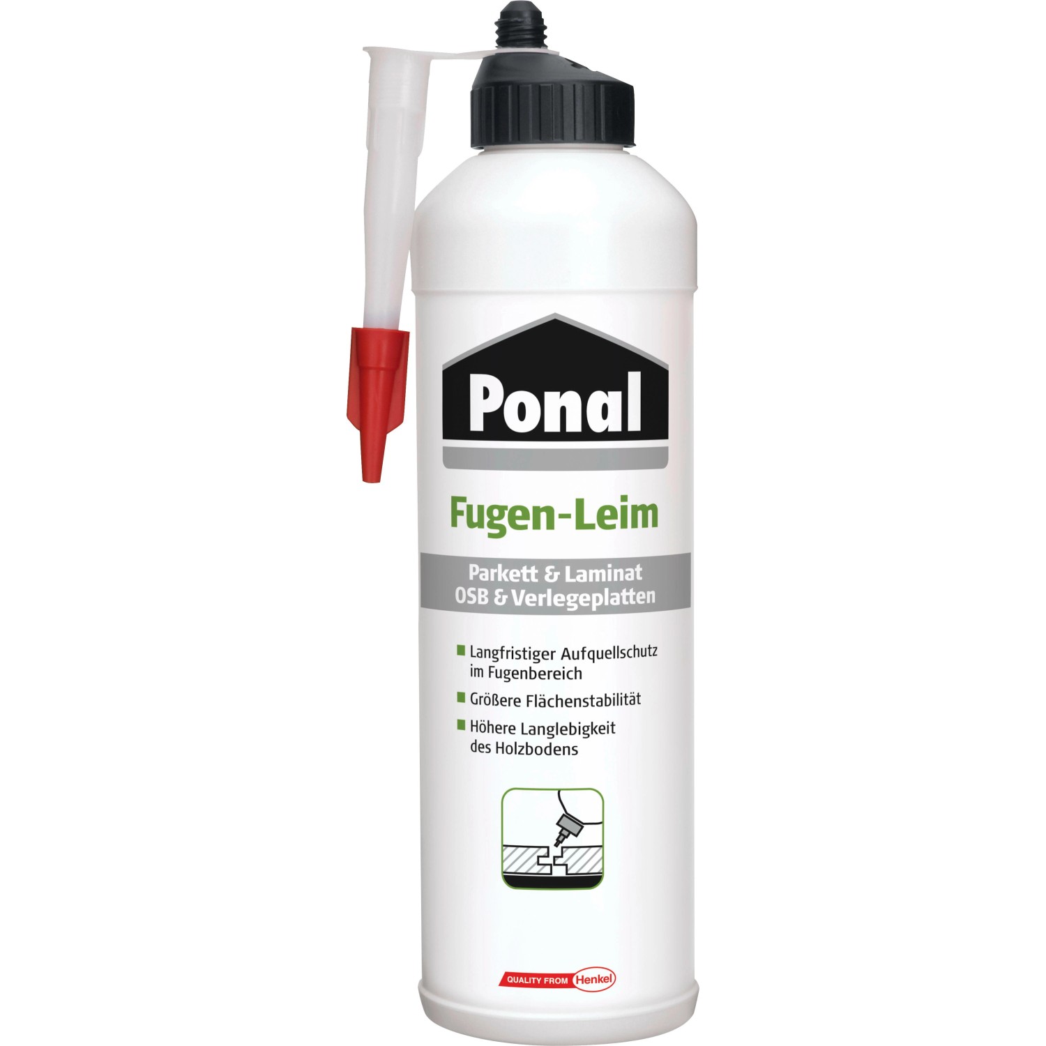 Ponal Holzleim Fugen-Leim wasserfester Weißleim 1 kg