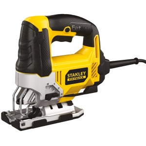 Stanley Pendelhubstichsäge 710 W, gelb-schwarze Stichsäge für präzise Schnitte.