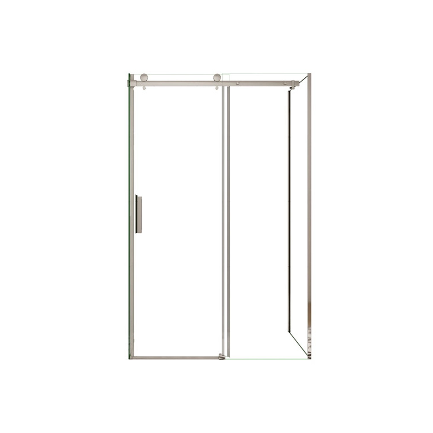 Duschparadies Duschkabine 150x100cm Höhe 195cm Schiebetür x Seitenwand 6mm günstig online kaufen