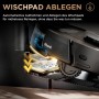 Shark Saug- und Wischroboter: Automatisches Ablegen des Wischpads in der Basisstation.