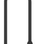Schwarzes Abus Bügelschloss U-Lock 11606 SK 10 für Fahrräder.