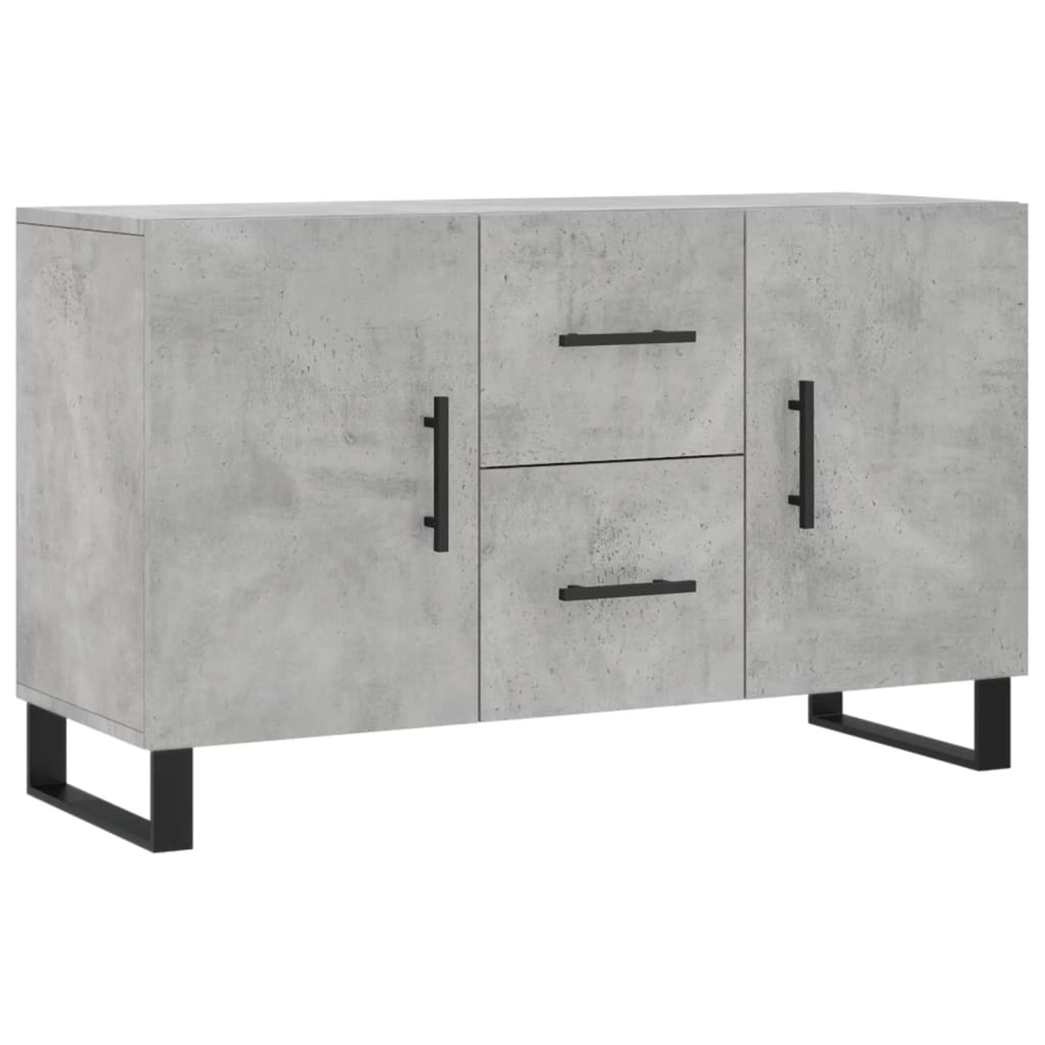 vidaXL Sideboard Betongrau 100x36x60 cm Holzwerkstoff 828200 günstig online kaufen