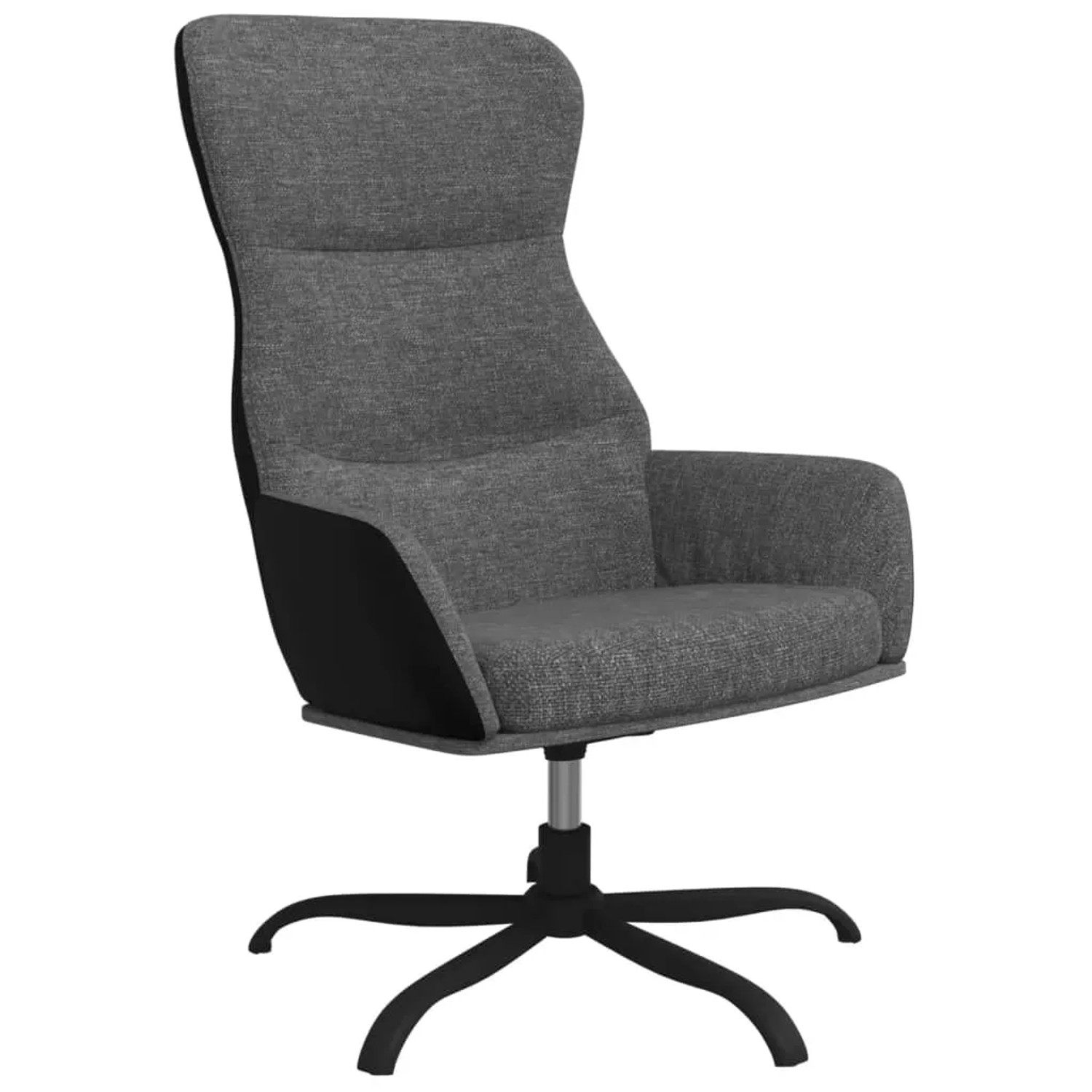 vidaXL Relaxsessel Hellgrau Stoff 341091
