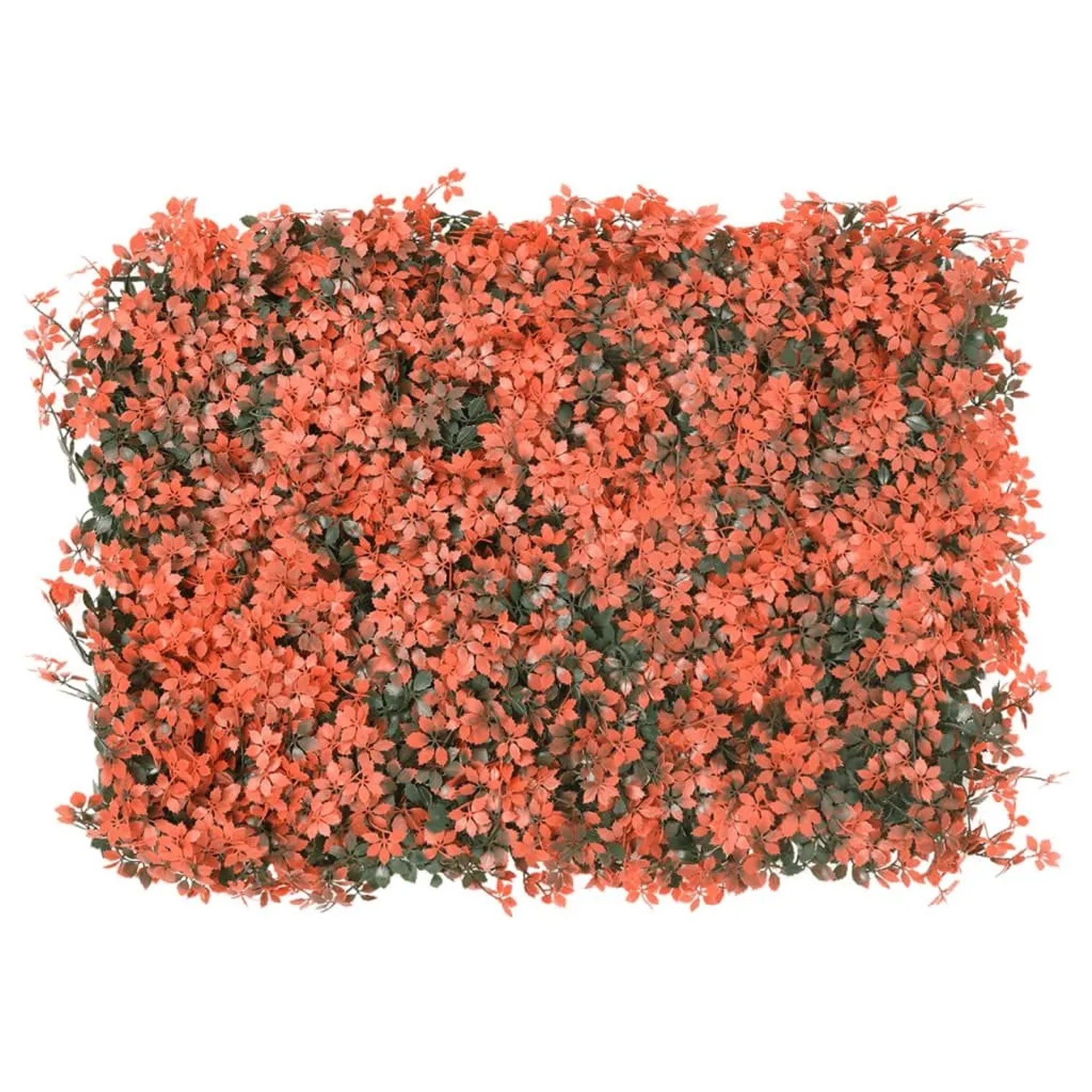 vidaXL Ahornblatt-Sichtschutz Künstlich 24 Stk Hellrot 40x60 cm 366641
