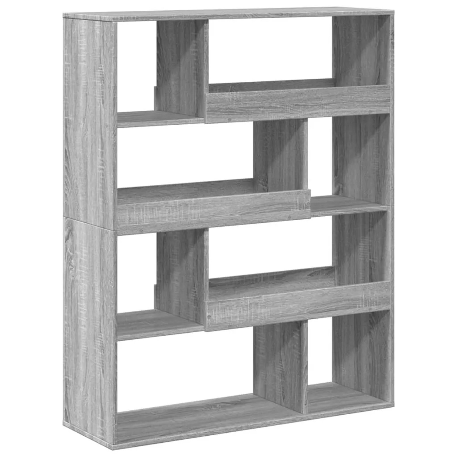 vidaXL Raumteiler Grau Sonoma 100x33x125,5 cm Holzwerkstoff 3309488