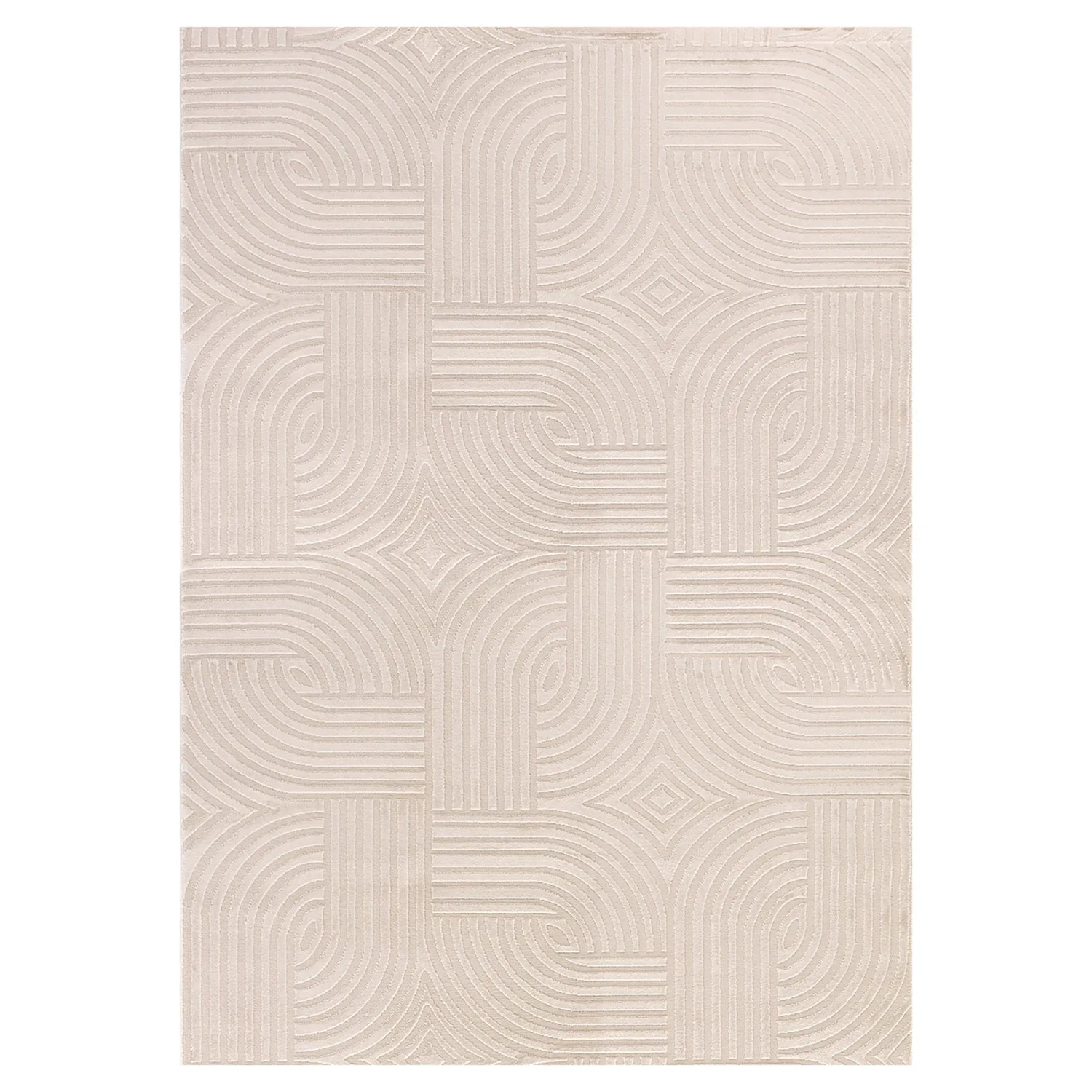 Ayyildiz Kurzflorteppich Sahara 1112 Beige 80 cm x 250 cm