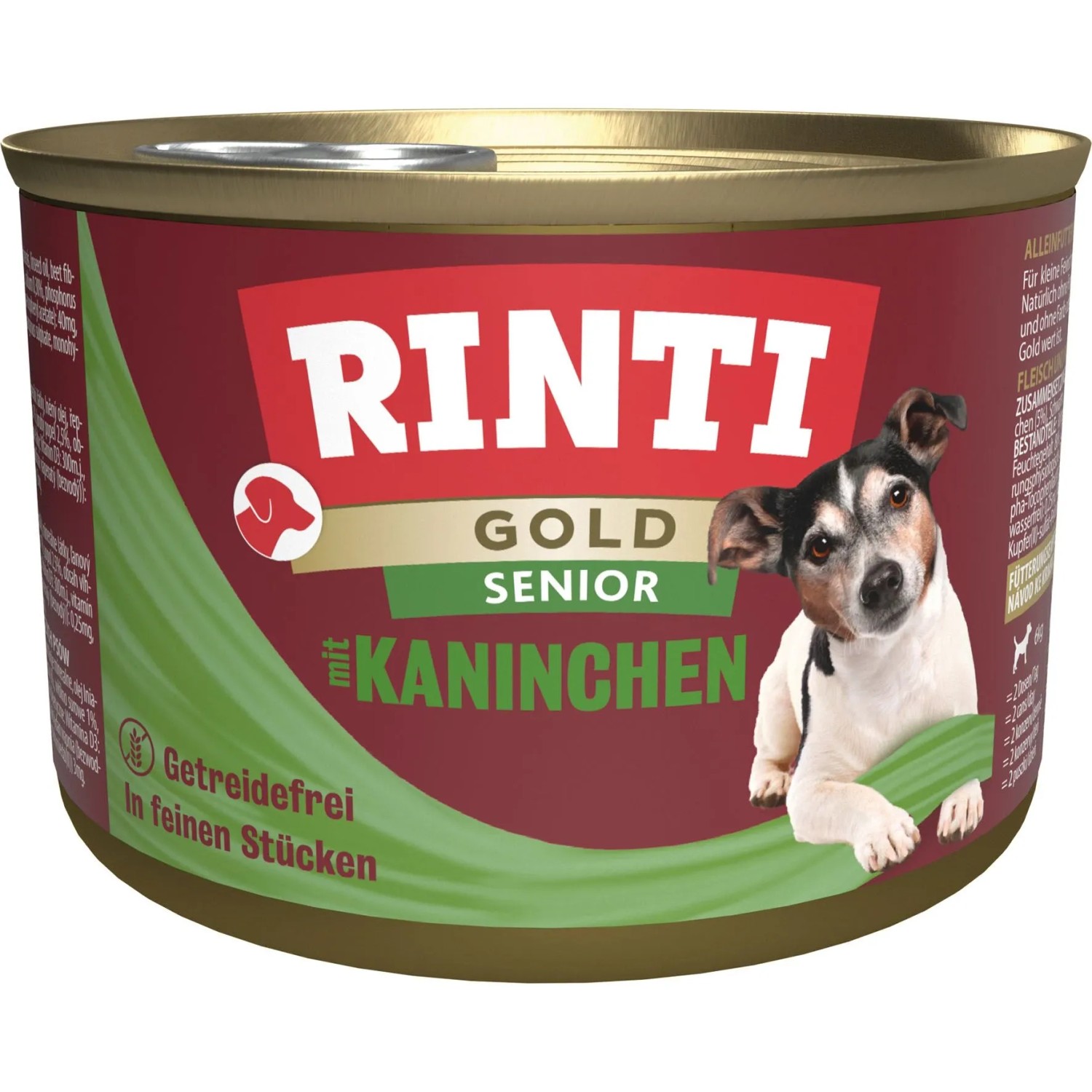 Rinti Hunde-Nassfutter Gold Senior Kaninchen 185 g