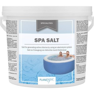 Eimer Planet Spa Salzelektrolyse für Whirlpool Desinfektion mit Salzchlorinator.