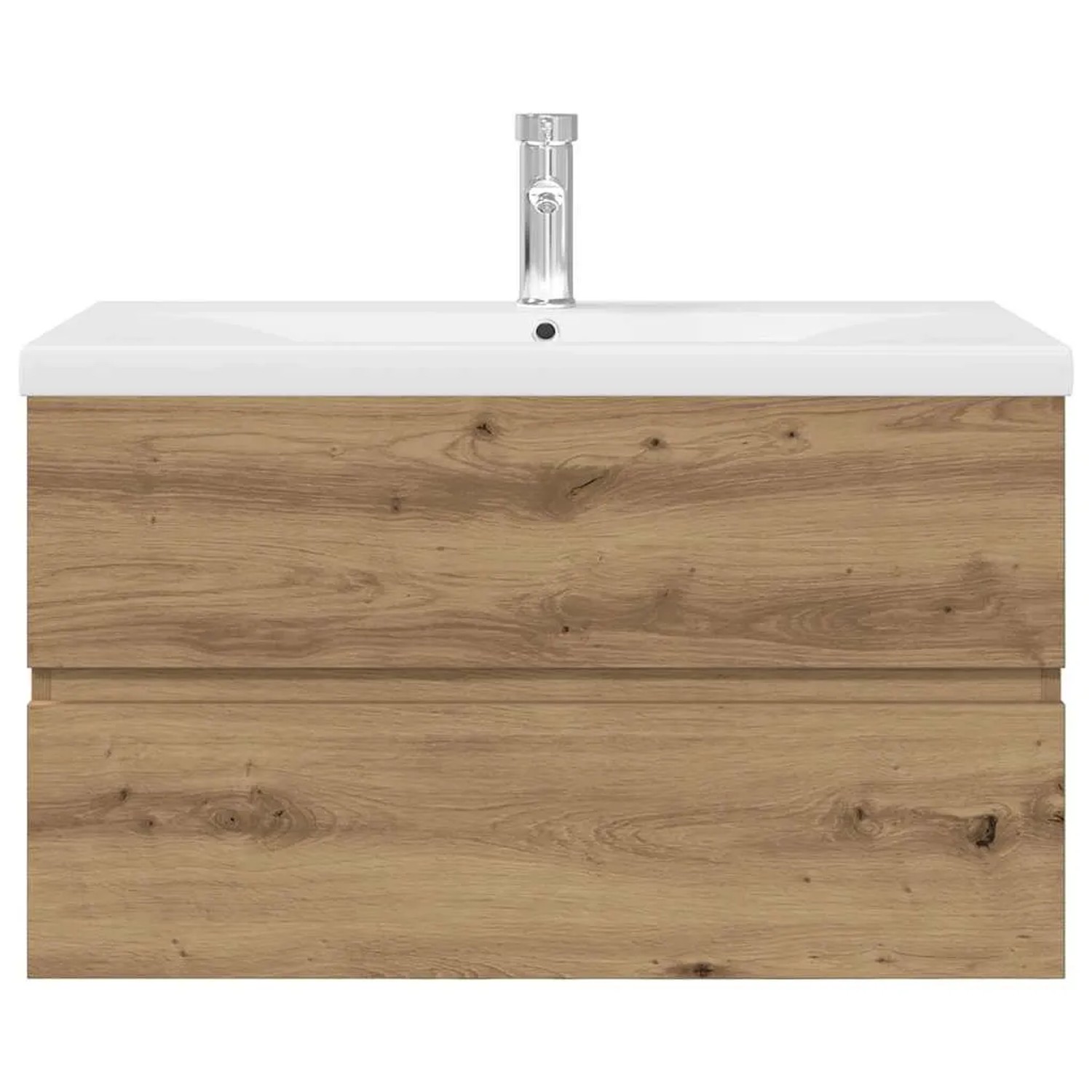 vidaXL Waschbeckenunterschrank mit Einbaubecken und Wasserhahn 3328934_5