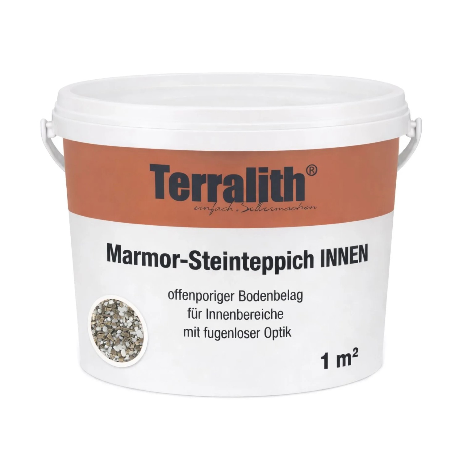 Terralith Marmor Steinteppich Mix Lavello für 1m² Innen Mittel 4-6 mm