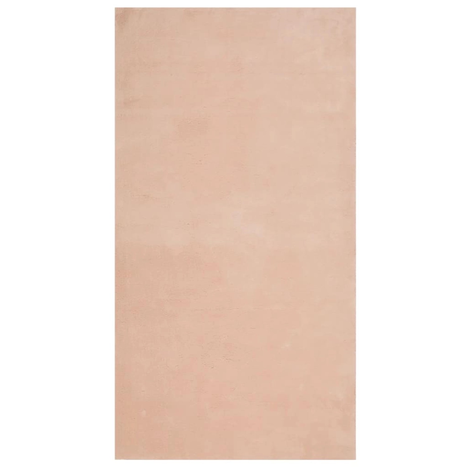 vidaXL Teppich Huarte Kurzflor Weich Und Waschbar Blassrosa 80x150 Cm 19339 günstig online kaufen
