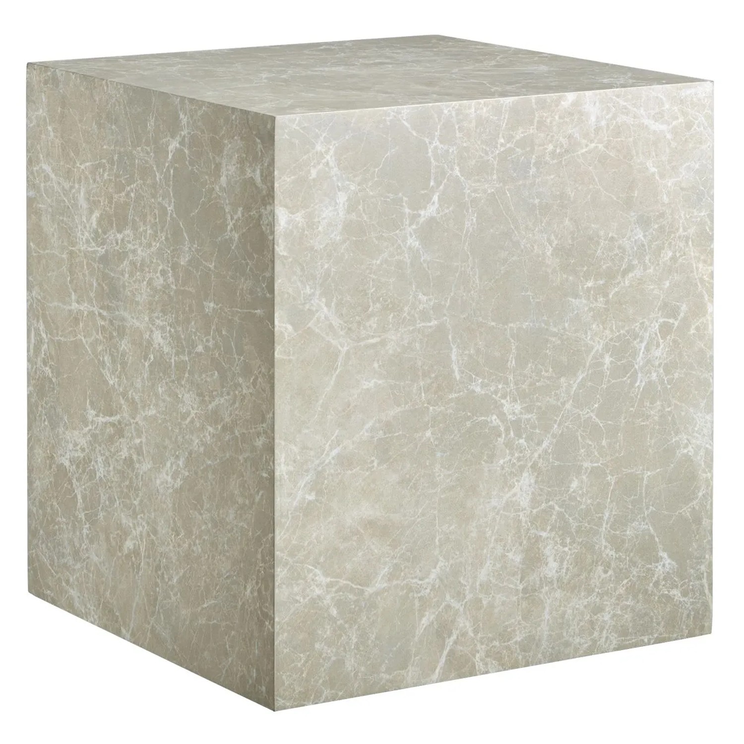 Tectake Couchtisch Lasley Minimalistisches Design Robustes Mdf In Travertinoptik 45 x 45 x 50 cm 45 x 45 x 50 cm Travertin Optik