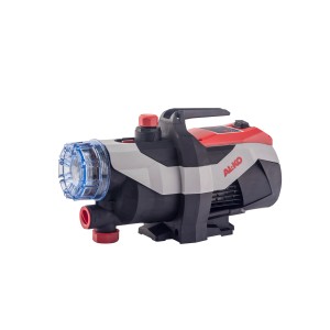 Al-Ko Gartenpumpe JET 3.600 für Bewässerung im Garten, mit Vorfilter und Tragegriff.