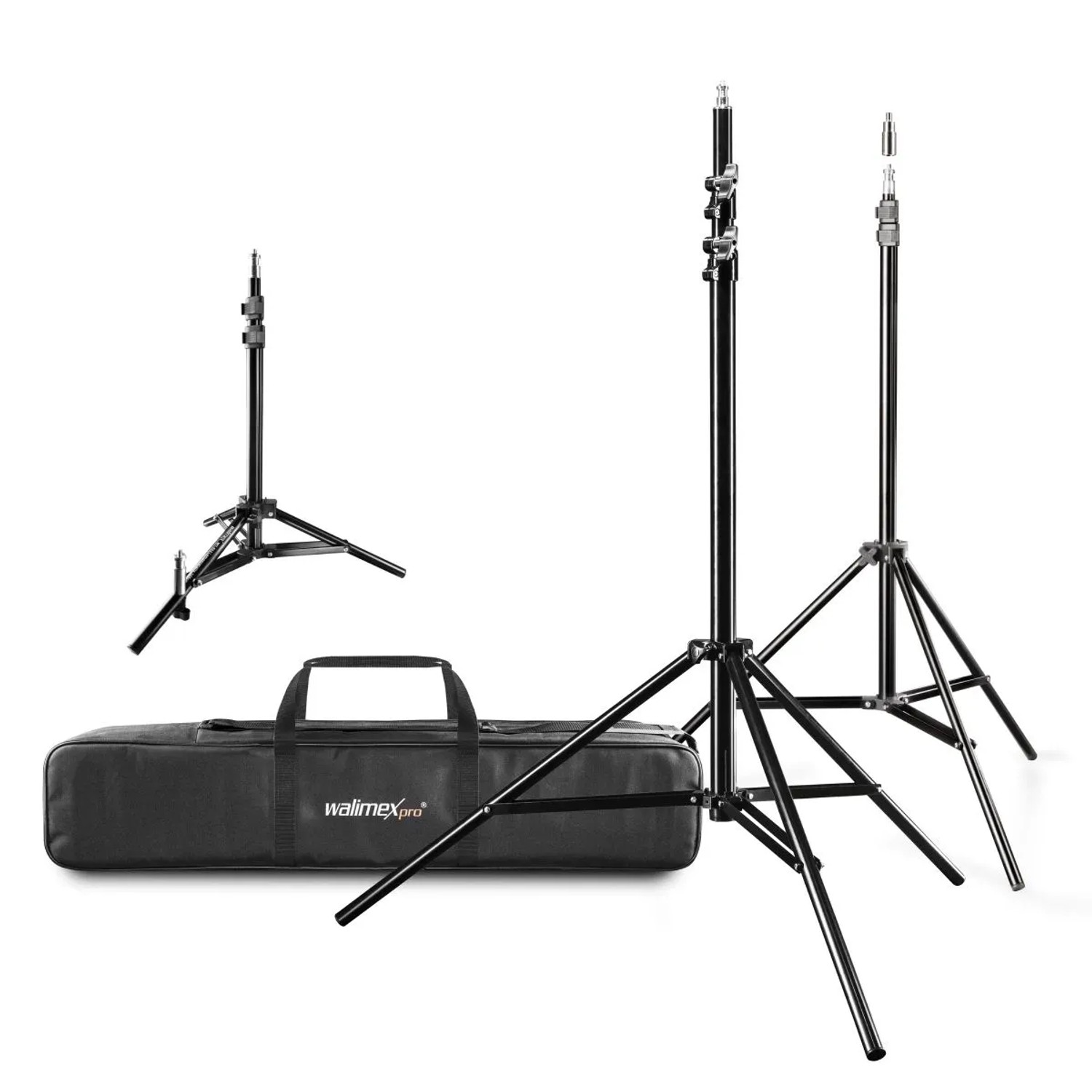 Walimex Pro Lampenstativ Set Mit Tasche 4Tlg. Lichtstativ Blitzstativ Fotografie