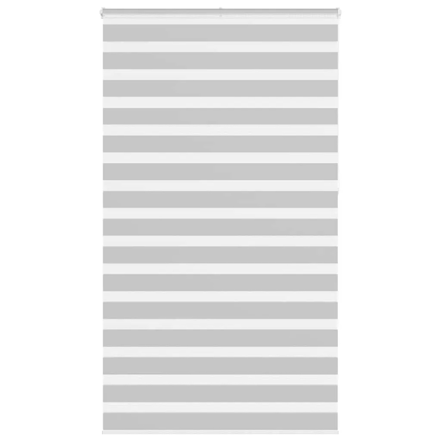 vidaXL Doppelrollo Hellgrau 120x230 cm Stoffbreite 115,9 cm Polyester 40144 günstig online kaufen