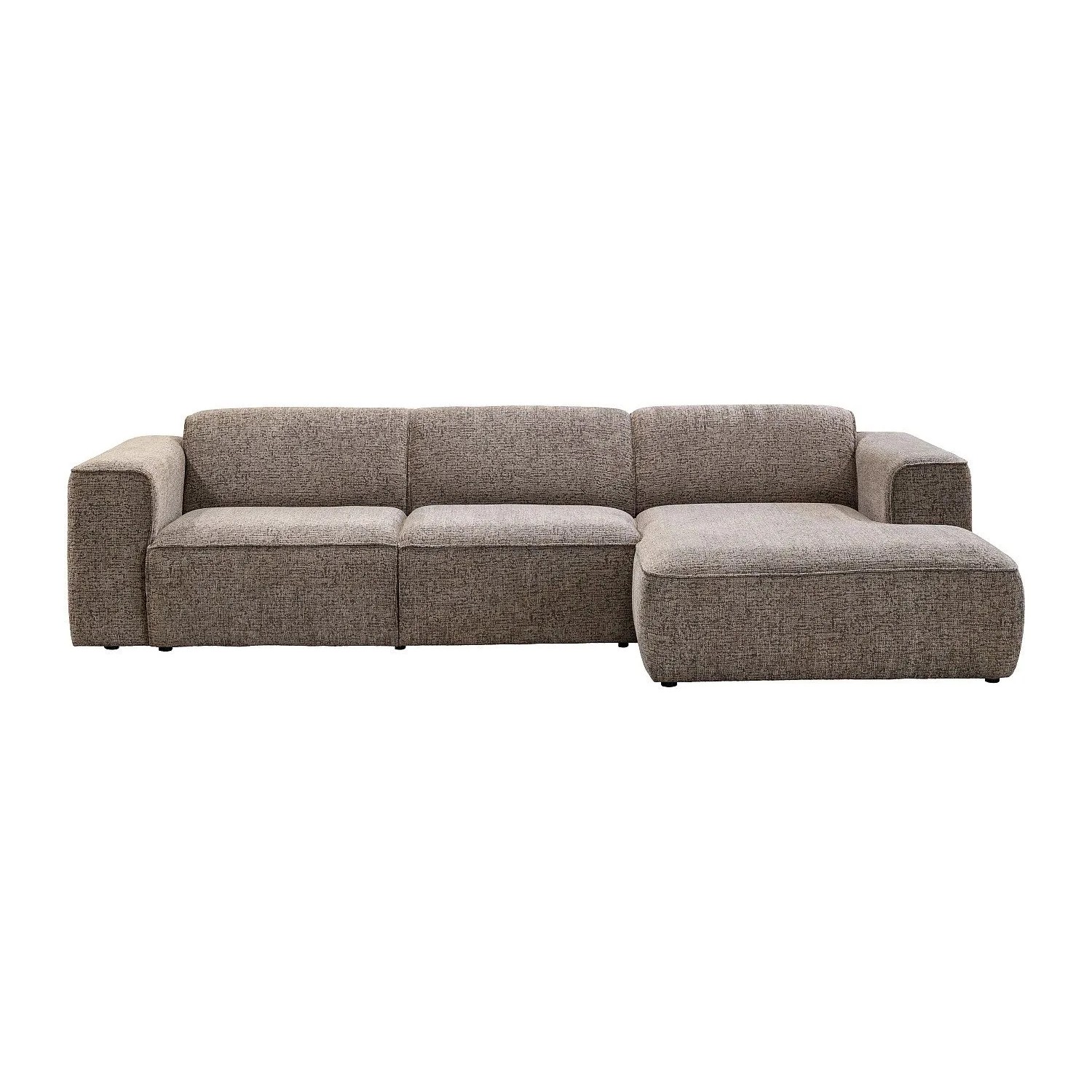 Vente-unique Sofa Ohne Schlafmöglichkeit Tejami Taupe 322 cm