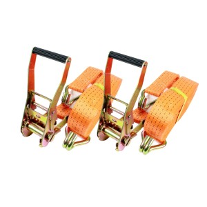 TRUTZHOLM 2x Spanngurte Mit Ratsche 2 Teilig 6m 5t  5000kg TÜV/GS