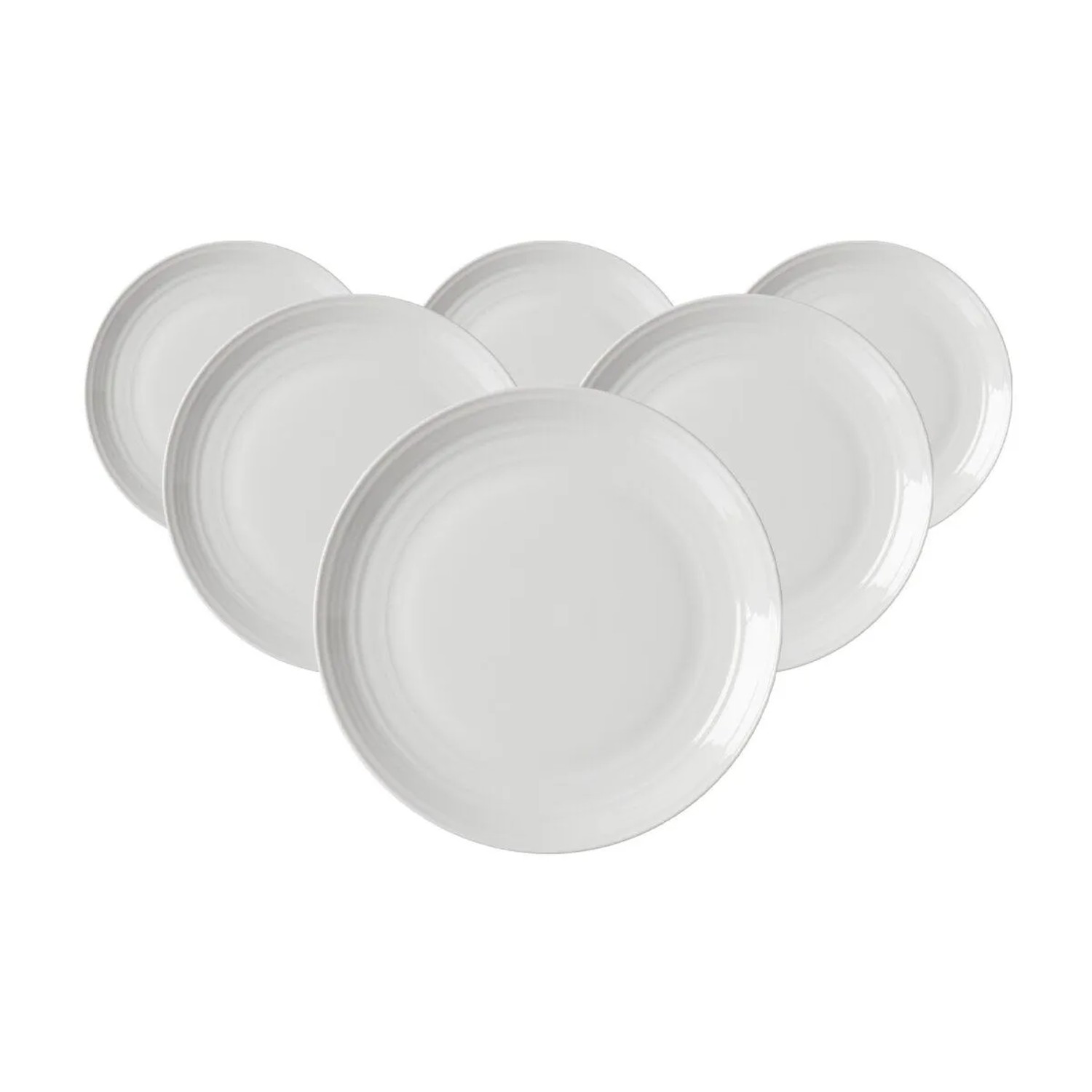 Ritzenhoff & Breker Levi Dessertteller 21 cm 6er Set Weiß