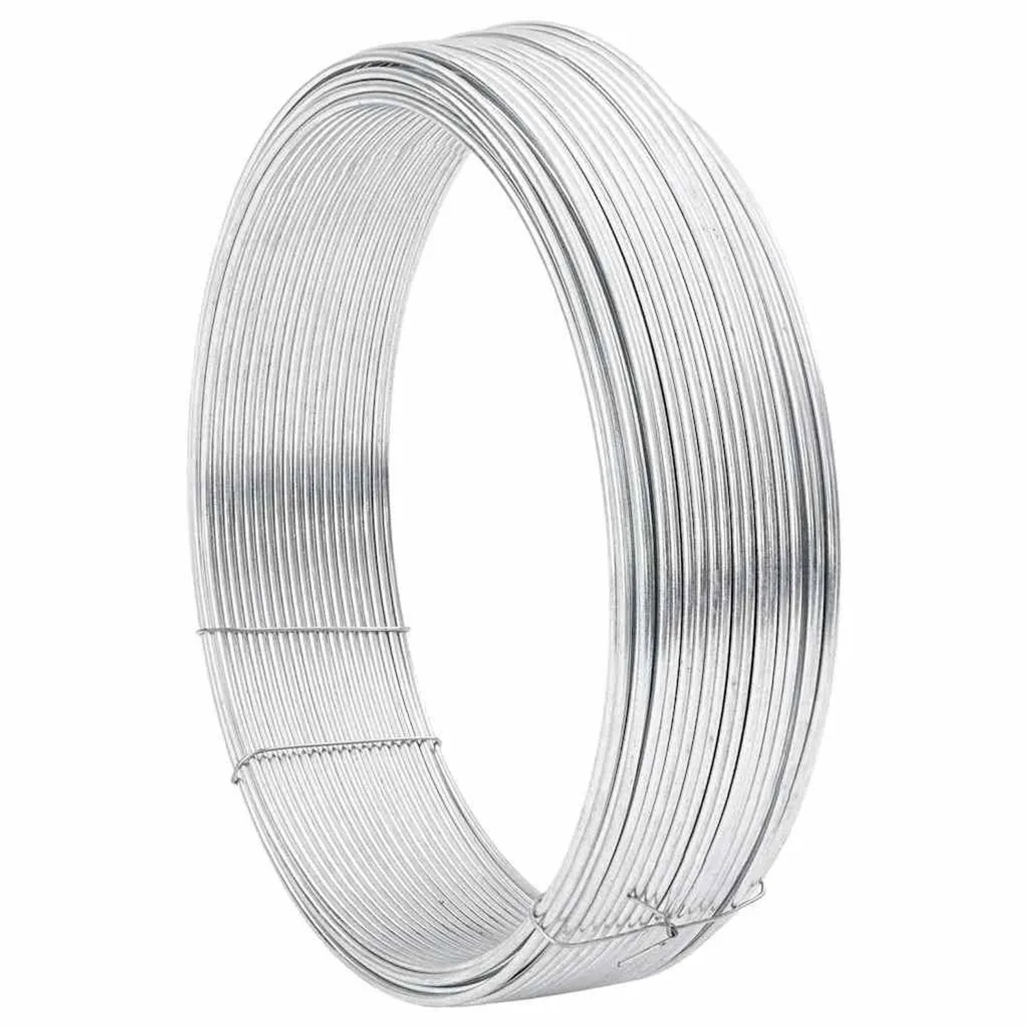 vidaXL Zaunbindedraht Silber 33 m Heißgetauchter Verzinkter Draht 42010298 günstig online kaufen