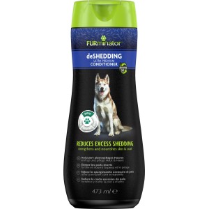 Furminator deShedding Conditioner, 473ml Flasche Hundeshampoo zur Reduzierung von Haarausfall.